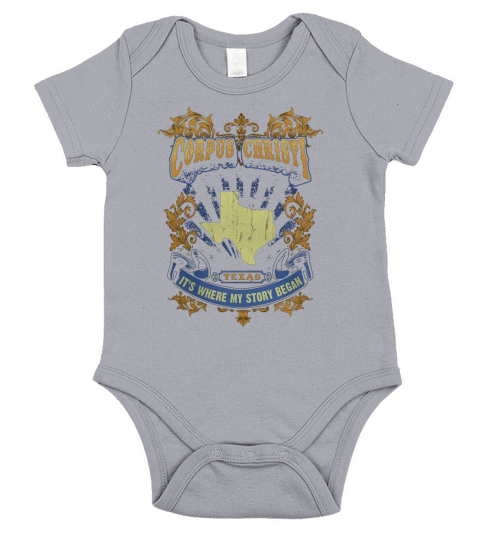Corpus Christi Short Sleeve Baby One-Piece