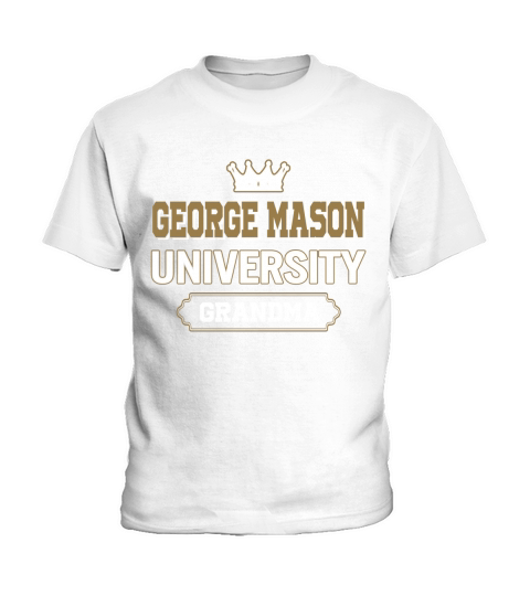 George Mason University Grandma Great Gift For Grandparents Kids T-Shirt