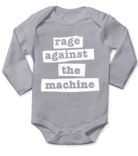 Rage Against the Machine Long Sleeve Baby One-Piece