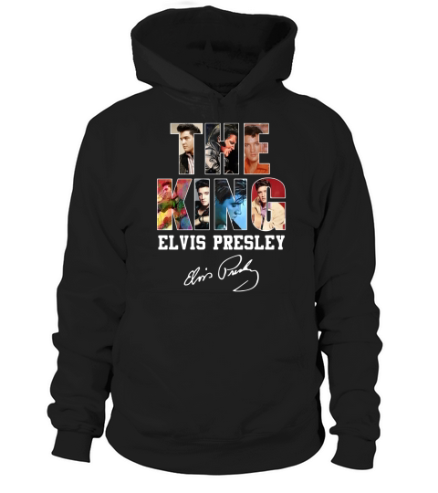 The King Elvis Presley Signature Unisex Hoodie Unisex