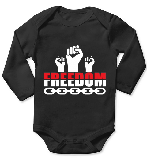 Freedom Long Sleeve Baby One-Piece