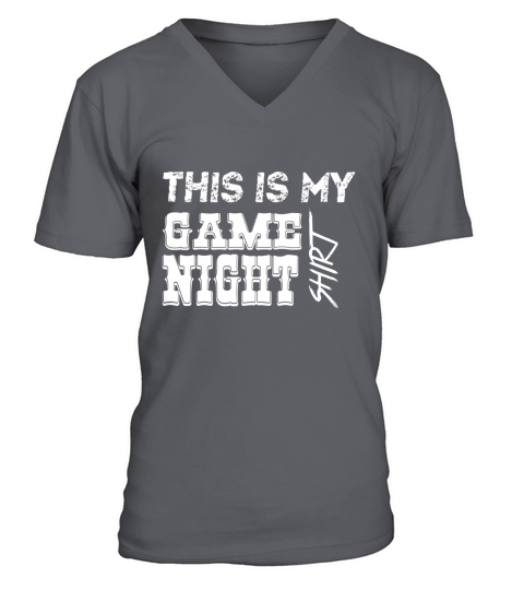 This is My Game Night Funny T-Shirt V-Neck T-shirt