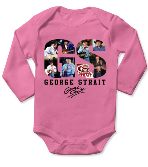 GEORGE STRAIT Long Sleeve Baby One-Piece