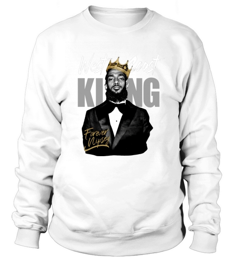 RIP Nipsey Hussle West coast forever Nipsey Sweatshirt Unisex