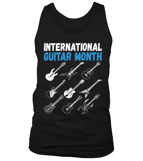 International Guitar Month Tank Top Unisex