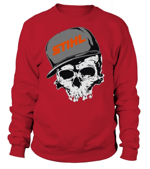 Stihl logo skull hat shirt Sweatshirt Unisex