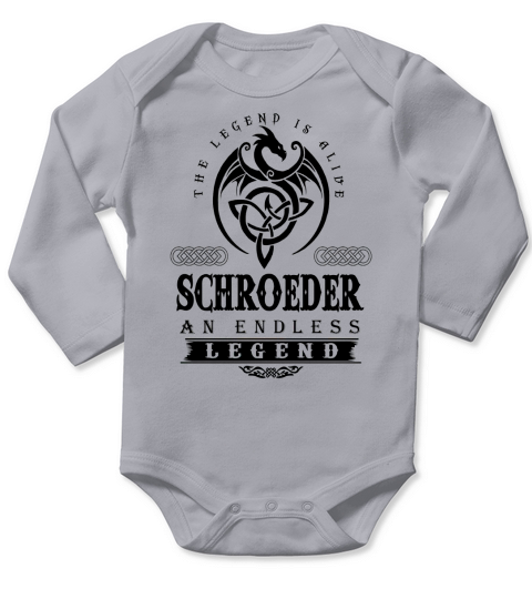 SCHROEDER An Endless Legend Long Sleeve Baby One-Piece