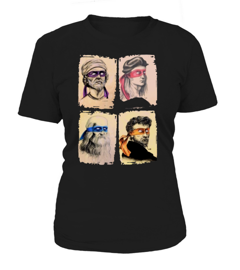 Donatello Raphael Leonardo Michelangelo Renaissance master Ninja - Bella Flowy Tank Women's T-Shirt