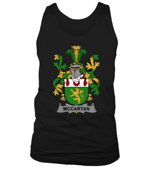 McCartan Family Crest Irish Family Crests II Tank Top Unisex