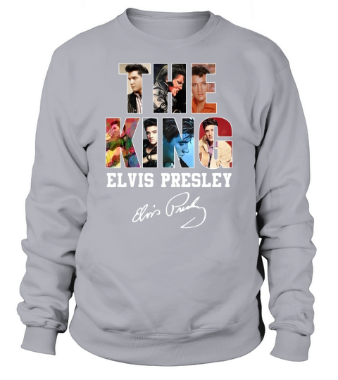 The King Elvis Presley Signature Unisex Sweatshirt Unisex