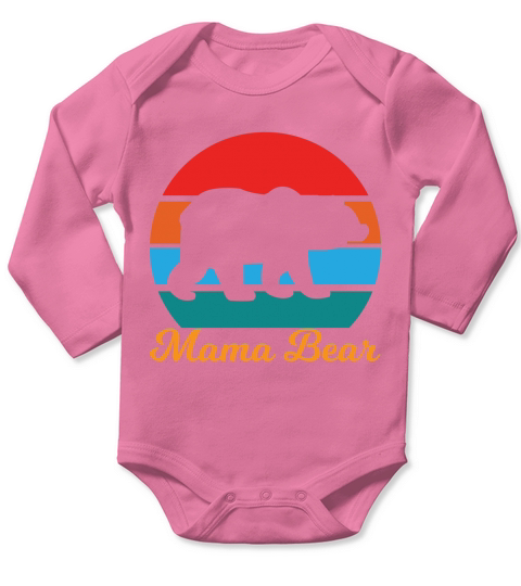 Mama bear Long Sleeve Baby One-Piece