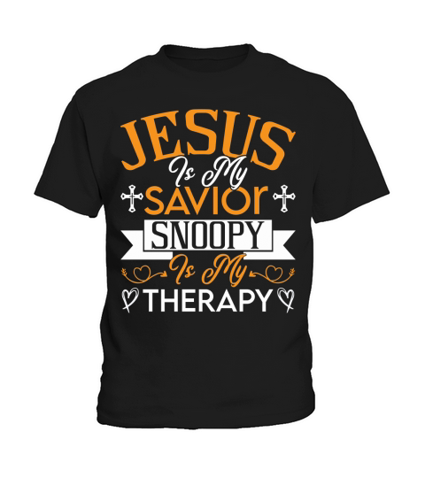 Jesus Is My Savior Snoopy 1 Kids T-Shirt