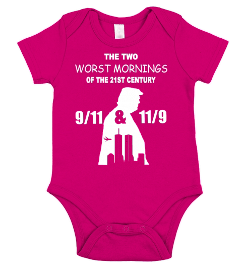 The two worst mornings Short Sleeve Baby One-Piece