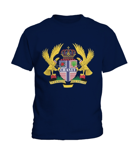 Chaney Family Crest For American People - Chaney Family T-Shirt, Hoodie, Sweatshirt Kids T-Shirt