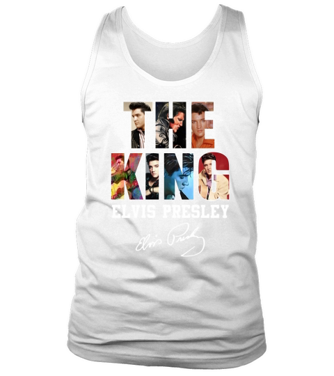 The King Elvis Presley Signature Unisex Tank Top Unisex