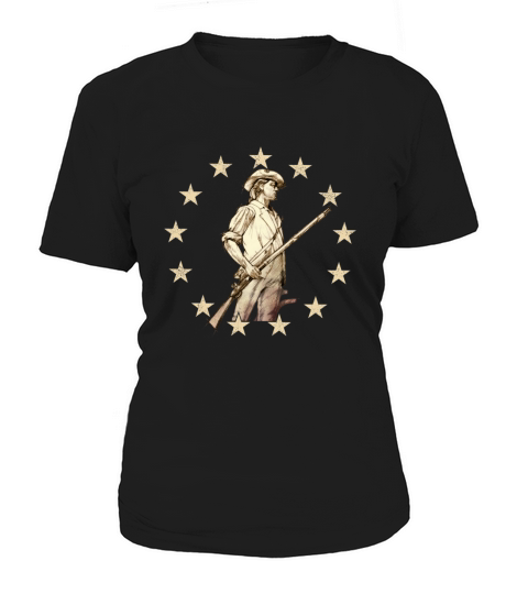 Concord Minuteman Drawing Women's T-Shirt