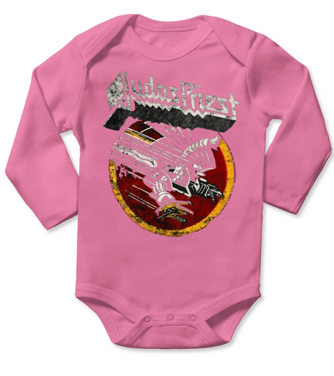 Judas Priest Long Sleeve Baby One-Piece