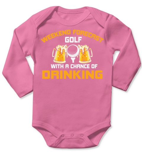 Weekend Forecast Golf Long Sleeve Baby One-Piece