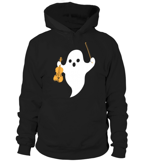 Halloween Viola Violin Hoodie Unisex