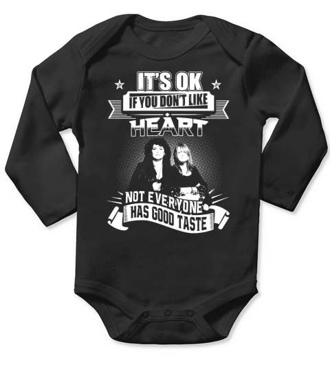 Heart band My Team Long Sleeve Baby One-Piece