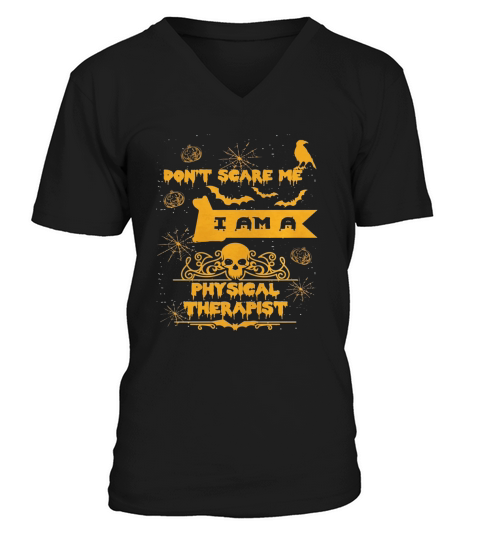 Physical Therapist Halloween Costume V-Neck T-shirt