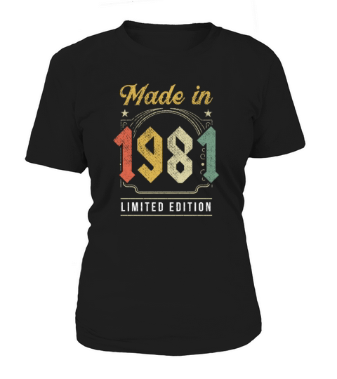 Made in January 1981 40th Birthday Men Women's T-Shirt