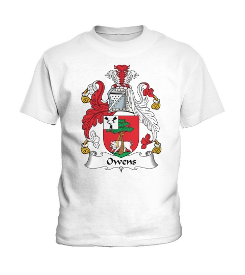 Owens Coat of Arms Irish Family Crests Kids T-Shirt