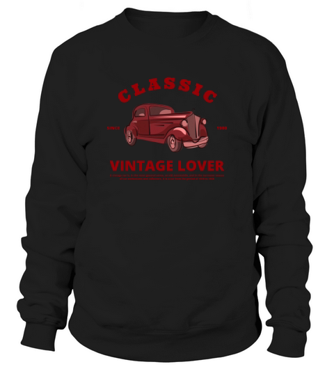 Classic vintage lover Sweatshirt Unisex