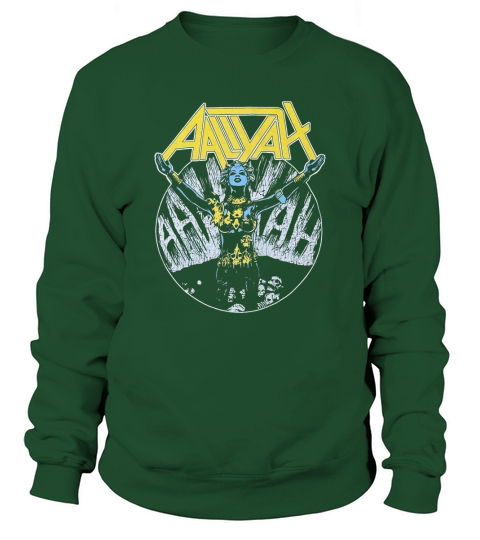 Aaliyah Heavy Metal Sweatshirt Unisex