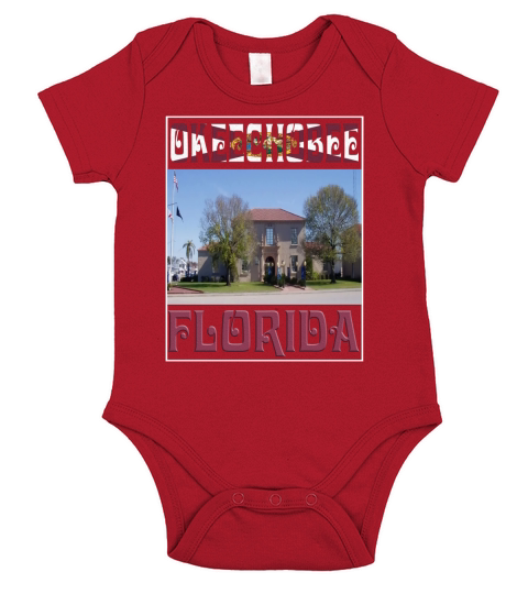 Okeechobee Florida Short Sleeve Baby One-Piece