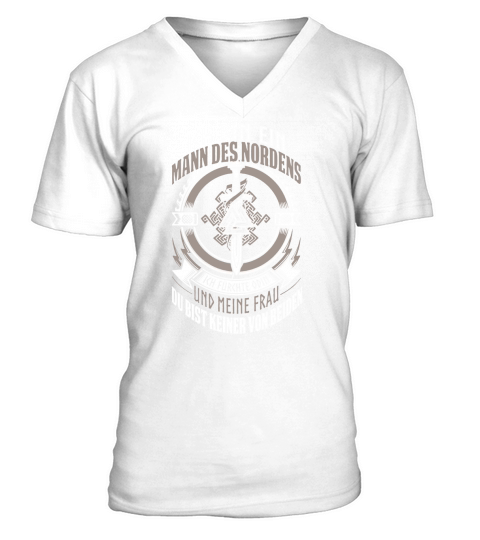 WIKINGER  MANN DES NORDENS tshirt V-Neck T-shirt