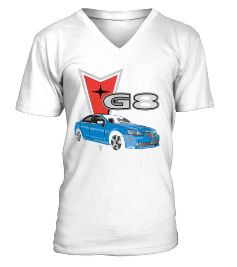 shirt G8 Blue t shirt V-Neck T-shirt