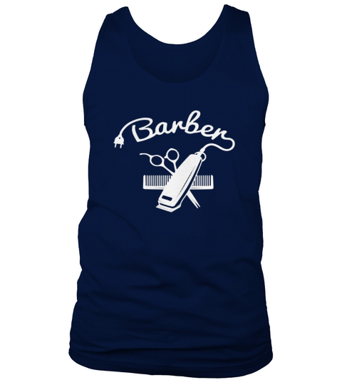 Barber Logo Hair Cut Tank Top Unisex