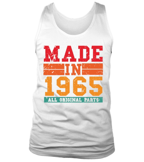 1965 Birthday Vintage Saying Tank Top Unisex
