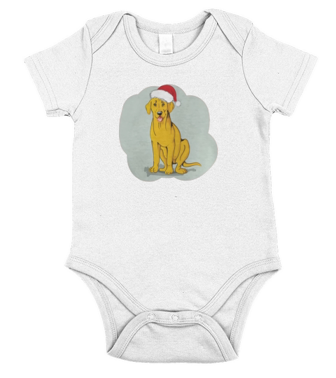 Labrador Retriever Christmas Shirt - Mens Premium T-Shirt Short Sleeve Baby One-Piece