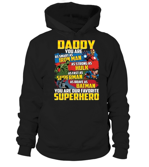 SUPERHERO Hoodie Unisex