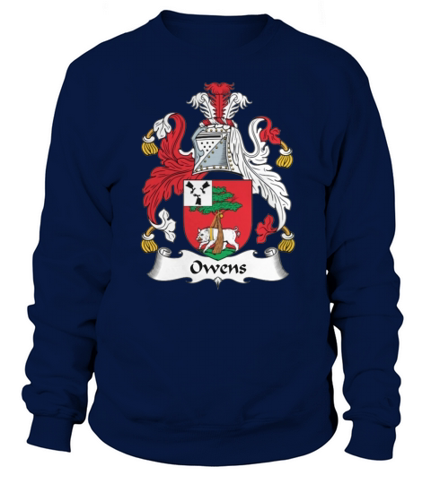 Owens Coat of Arms Irish Family Crests Sweatshirt Unisex