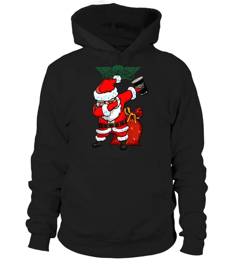 Dabbing Santa Claus Wing Stop Hoodie Unisex