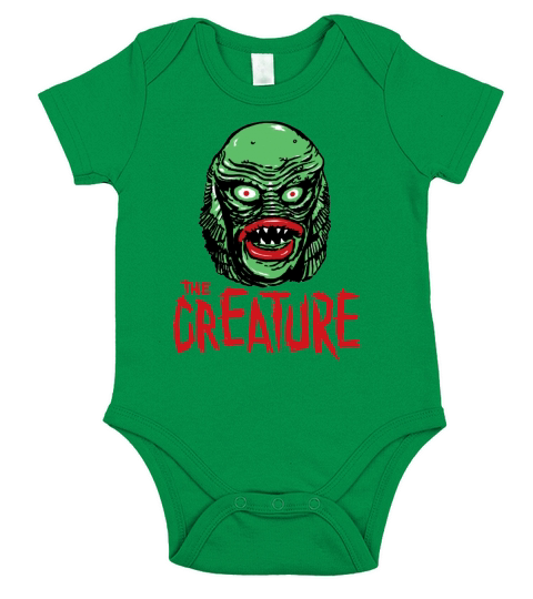 CREATURE from the BLACK LAGOON shirt Short Sleeve Baby One-Piece