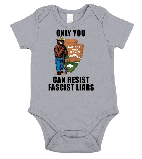 Only you can resist fascist liars Short Sleeve Baby One-Piece