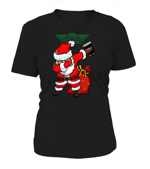 Dabbing Santa Claus Wing Stop Women's T-Shirt