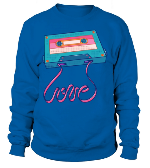 Love music tape Sweatshirt Unisex