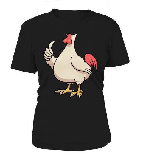 Chicken Costume T-Shirt for Halloween Rooster Animal Cosplay Women's T-Shirt