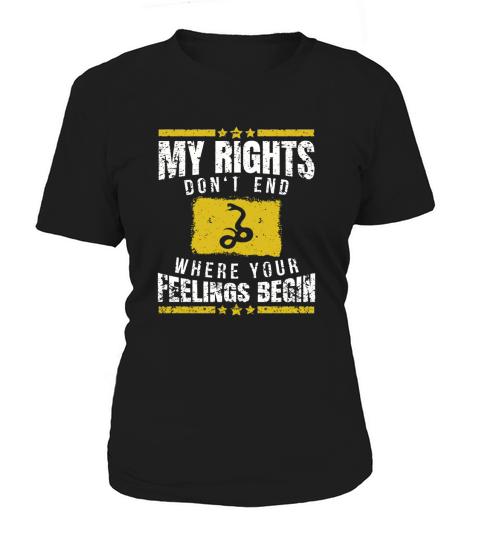 Gadsden Flag Shirt Conservative 2nd Amendment T Shirt Women's T-Shirt