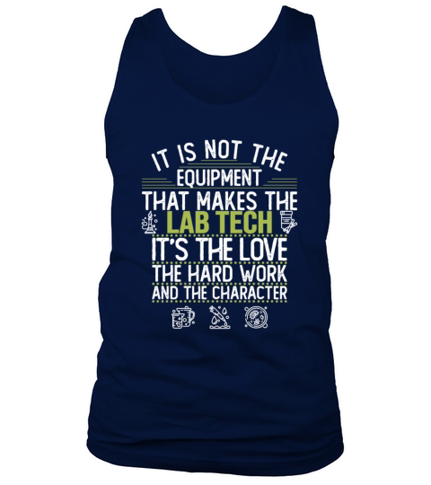 Lab Tech Funny Gift Laboratory Technician Tank Top Unisex