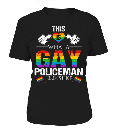 This Is What A Gay Policeman Looks Like LGBT Pride 2020 Women's T-Shirt