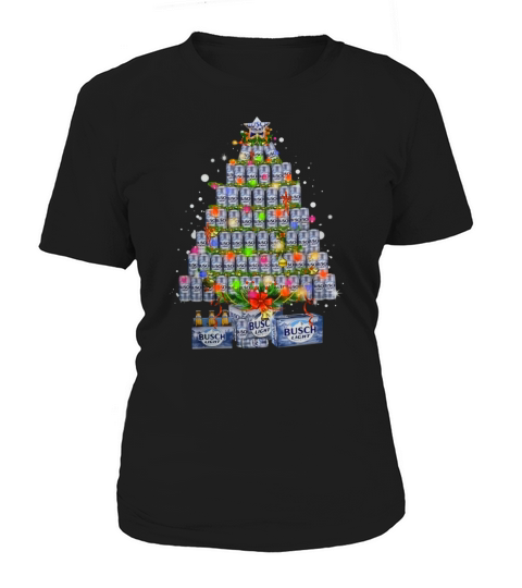 Busch Light beer Christmas Tree Women's T-Shirt