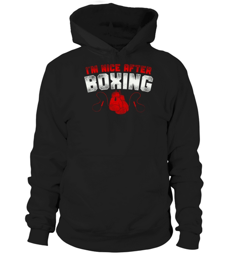 Boxing Vintage IM Nicer After Hoodie Unisex