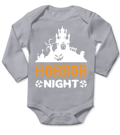 Horror night Long Sleeve Baby One-Piece