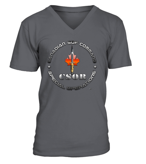 Canadian Special Operations Regiment (CSOR) V-Neck T-shirt
